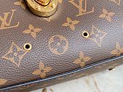 Kitlife Louis Vuitton Monogram Canvas and Leather One Handle Flap MM Bag - 25×19×10 cm - 5