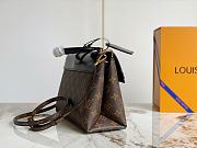 Kitlife Louis Vuitton Monogram Canvas and Leather One Handle Flap MM Bag - 25×19×10 cm - 4