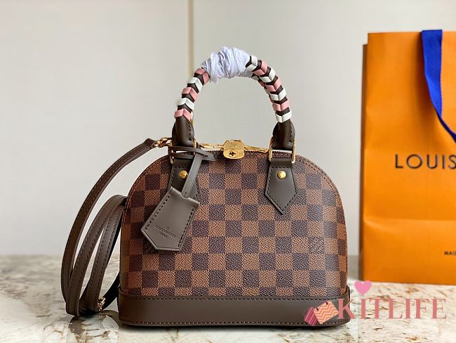  Kitlife Louis Vuitton Alma BB Brown - 23.5 x 17.5 x 11.5 cm - 1