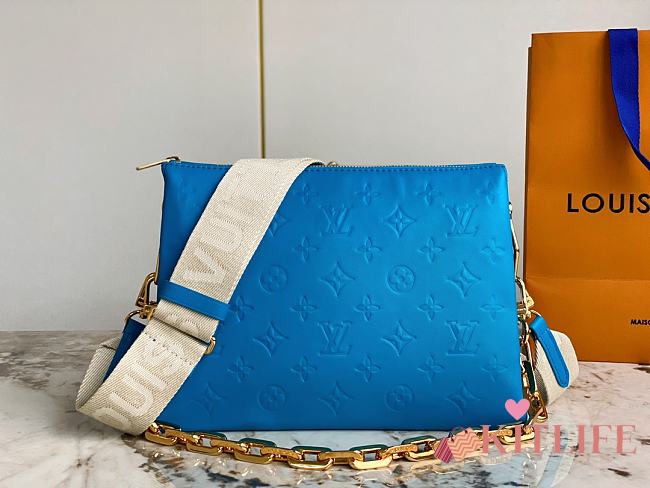 Kitlife Louis Vuitton Coussin PM Blue - M57791 - 26 x 20 x 12 cm - 1