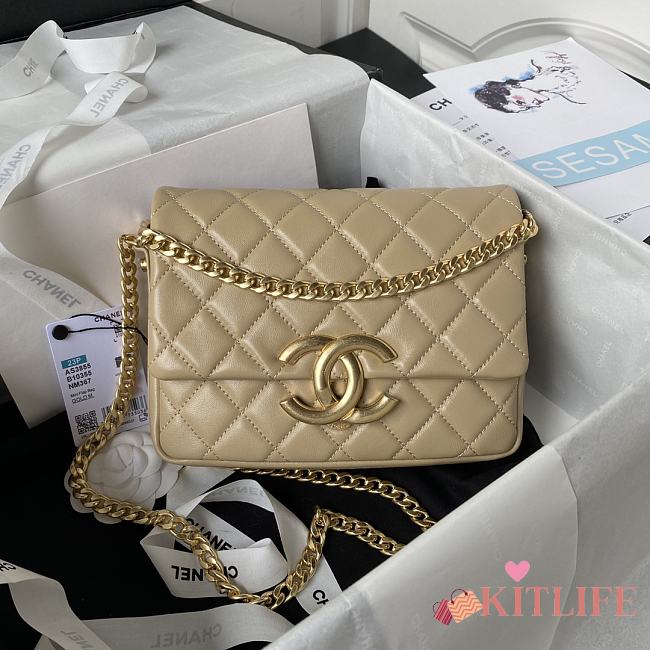 Kitlife Chanel Vintage Beige SS 2023 - AS3855 - 14.5x20x6 cm - 1