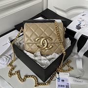 Kitlife Chanel Mini Vintage Beige SS 2023 - AS3855 - 11x14.5x3.3 cm - 1