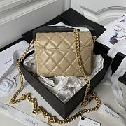 Kitlife Chanel Mini Vintage Beige SS 2023 - AS3855 - 11x14.5x3.3 cm - 6