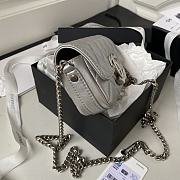 Kitlife Chanel Mini Vintage Sliver SS 2023 - AS3207 - 10X17.2X3.3 cm - 4