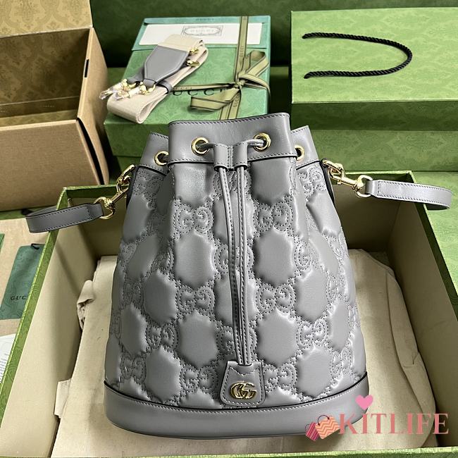 Kitlife GG matelassé Gucci Love Parade Grey - 732448 - 25x27x12 cm - 1