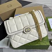 Kitlife Gucci Deco small shoulder bag White - 25 x 19.5 x 8 cm - 3