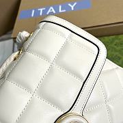 Kitlife Gucci Deco small shoulder bag White - 25 x 19.5 x 8 cm - 5