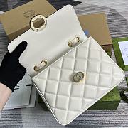 Kitlife Gucci Deco small shoulder bag White - 25 x 19.5 x 8 cm - 6