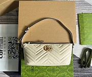 Kitlife GG Marmont small shoulder bag White - 739166 - 23x12x10 cm - 1