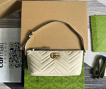 Kitlife GG Marmont small shoulder bag White - 739166 - 23x12x10 cm