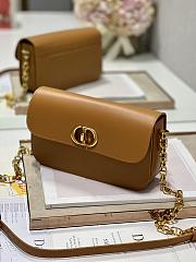 Kitlife Dior 30 Montaigne Avenue Bag Brown -  22.5 x 12.5 x 6.5 cm - 6