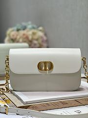 Kitlife Dior 30 Montaigne Avenue Bag White - 22.5 x 12.5 x 6.5 cm - 1