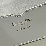Kitlife Dior 30 Montaigne Avenue Bag White - 22.5 x 12.5 x 6.5 cm - 6