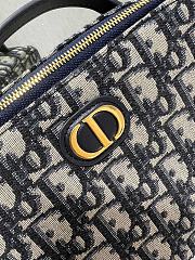 Kitlife Dior Caro box bag Quilted Macrocannage Calfskin - 18×13×5 cm - 5