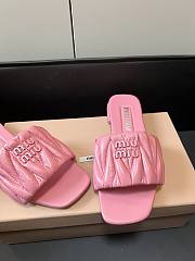 Kitlife Miu Miu logo slides Pink - 3