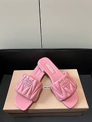Kitlife Miu Miu logo slides Pink - 4