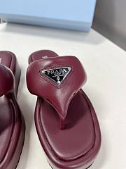 Kitlife Prada logo slides Red - 2