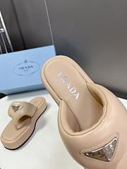 Kitlife Prada logo slides Beige - 4