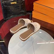 Kitlife Hermes logo slides Beige  - 6