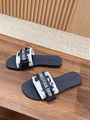 Kitlife Dior logo slides Blue - 6