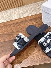 Kitlife Dior logo slides Blue - 4