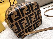 Kitlife Fendi Mon Tresor Brown leather mini bag - 12x18x10 cm - 6