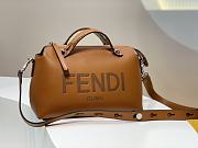 Kitlife Fendi By The Way Medium Brown leather Boston bag - 28x15x13 cm - 1