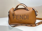 Kitlife Fendi By The Way Medium Brown leather Boston bag - 28x15x13 cm - 6
