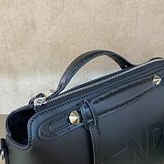 Kitlife Fendi By The Way Medium Black leather Boston bag - 28x15x13 cm - 5