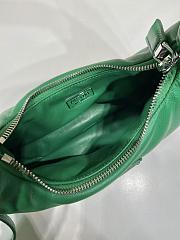Kitlife Small padded Prada Soft nappa-leather bag Green - 21x12.5x6.5 cm - 5