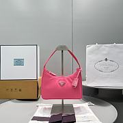 Kitlife Prada Re-edition 2000 Mini Bag Nylon Pink - 22x12x6 cm - 1