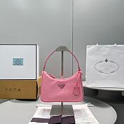 Kitlife Prada Re-edition 2000 Mini Bag Nylon Light Pink - 22x12x6 cm - 1