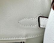 Kitlife HERMÈS Handtasche White BIRKIN BAG 25 - 25x20x13 cm - 2