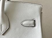 Kitlife HERMÈS Handtasche White BIRKIN BAG 25 - 25x20x13 cm - 3