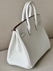 Kitlife HERMÈS Handtasche White BIRKIN BAG 25 - 25x20x13 cm - 4