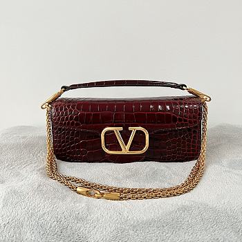 Kitlife VALENTINO MINI LOCÒ VLogo Signature Red - 27×13×6 cm