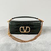 Kitlife VALENTINO MINI LOCÒ VLogo Signature Green - 27×13×6 cm - 1