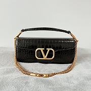 Kitlife VALENTINO MINI LOCÒ VLogo Signature Black - 27×13×6 cm - 1