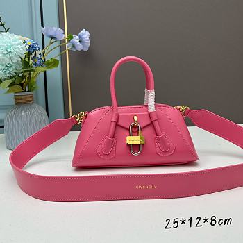 Kitlife GIVENCHY Antigona Stretch Mini leather shoulder bag Pink - 25x12x8 cm