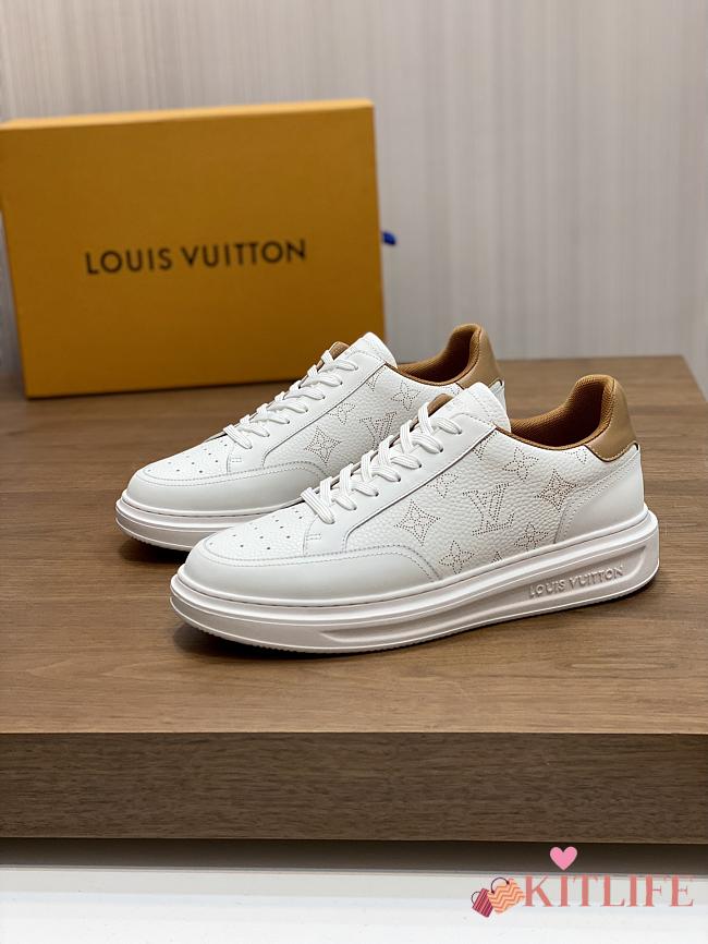 Kitlife Louis Vuitton Beverly Hills Trainers Sneaker White - 1