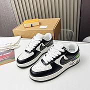 Kitlife LVxNike Air Force Black White - 1
