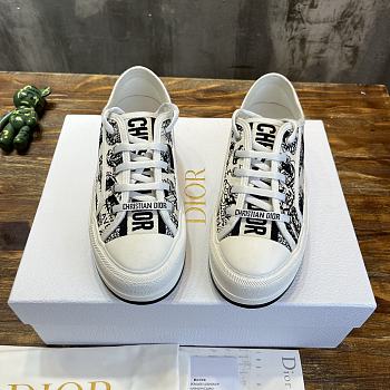 Kitlife WALK'N'DIOR PLATFORM SNEAKER White and Black SS 2023