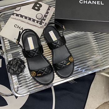 Kitlife Chanel Sandal Black 01