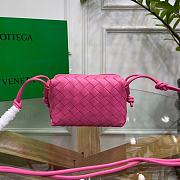 Kitlife Bottega Veneta Candy Loop Camera Bag Pink - 17 x 10 x 6 cm - 5