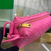 Kitlife Bottega Veneta Candy Loop Camera Bag Pink - 17 x 10 x 6 cm - 3