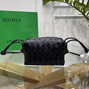 Kitlife Bottega Veneta Candy Loop Camera Bag Black - 17 x 10 x 6 cm - 1