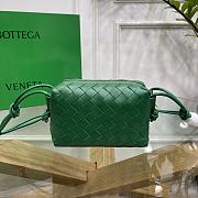 Kitlife Bottega Veneta Candy Loop Camera Bag Green - 17 x 10 x 6 cm - 1