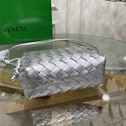 Kitlife Bottega Veneta Candy Loop Camera Bag Silver - 17 x 10 x 6 cm - 2