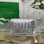 Kitlife Bottega Veneta Candy Loop Camera Bag Silver - 17 x 10 x 6 cm - 3