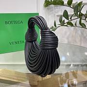 Kitlife BOTTEGA VENETA Double Knot Small leather tote Black - 22x6.5x15.5 cm - 6
